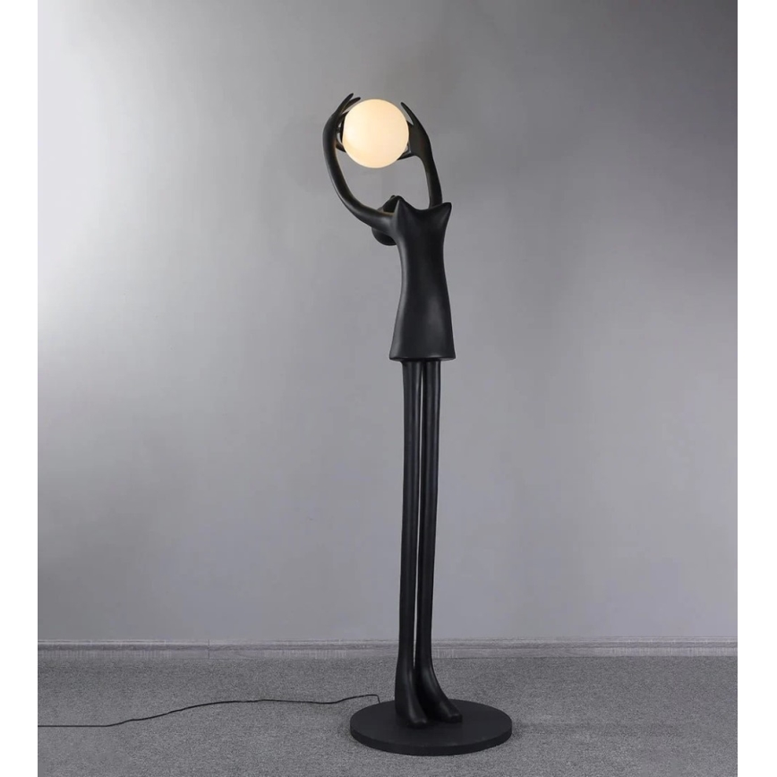 Lampadaire SILUETTE 1xE27/25W/230V 210 cm Human Girl