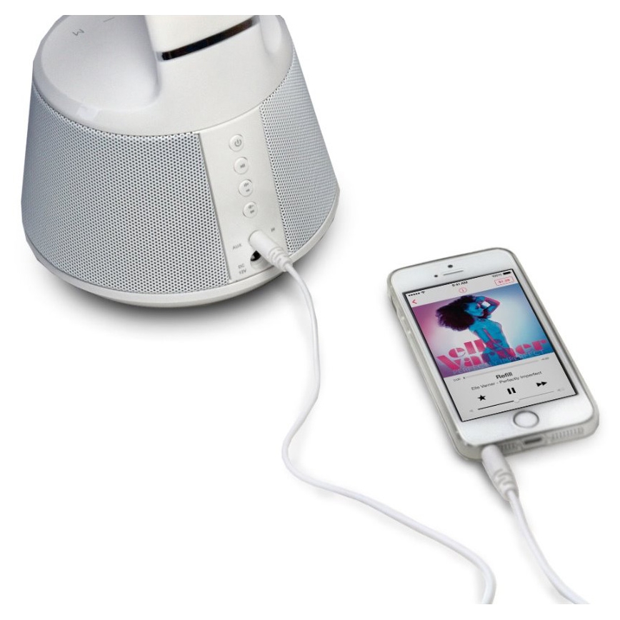 Lampe de table LED à intensité modulable avec haut parleur bluetooth LED/11,5W/230V/12V