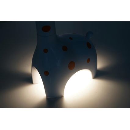 Lampe de table LED enfant à intensité modulable 1xLED/6W/230V girafe