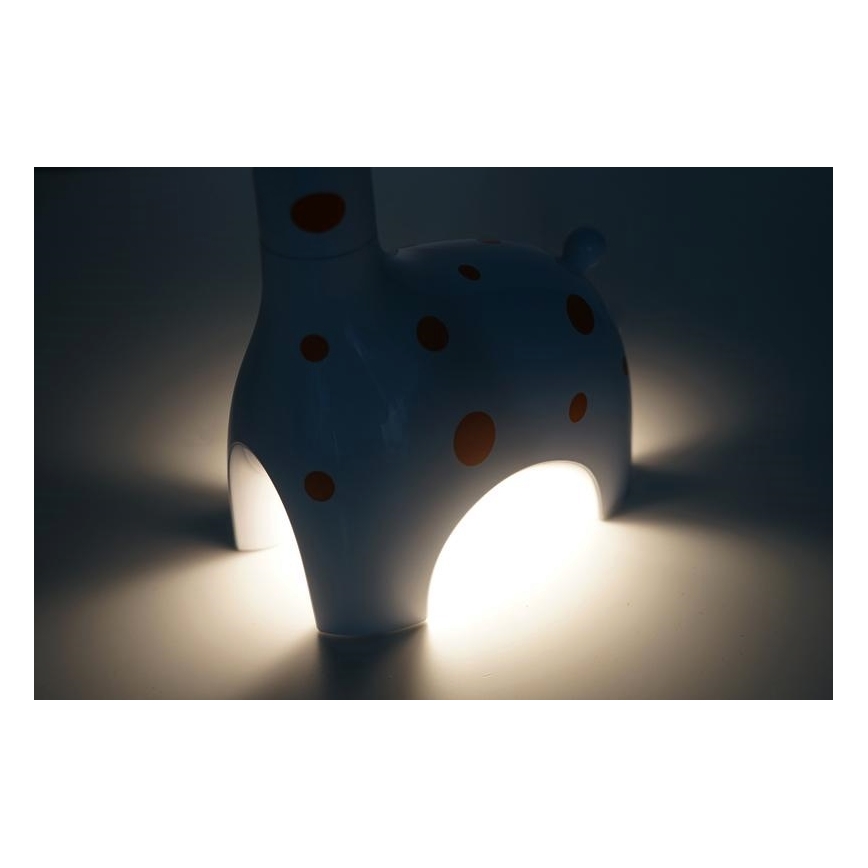 Lampe de table LED enfant à intensité modulable 1xLED/6W/230V girafe