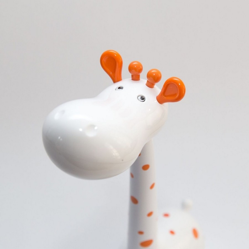 Lampe de table LED enfant à intensité modulable 1xLED/6W/230V girafe