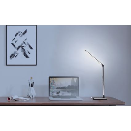 Lampe de table à intensité variable LED/8,5W/230V avec chargeur sans fil