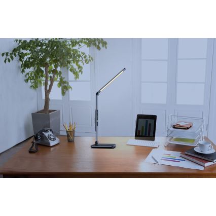 Lampe de table à intensité variable LED/8,5W/230V avec chargeur sans fil