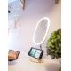 Miroir de maquillage LED à intensité variable avec charge sans fil LED/18W/230V