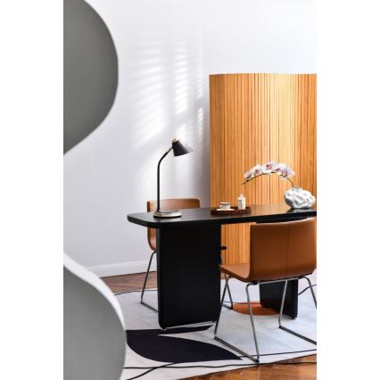 Lampe de table à intensité variable avec charge sans fil FINCH LED/9W/12/230V gris/chrome brillant