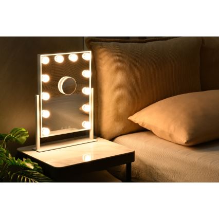 Immax 08984L - Miroir cosmétique LED à intensité variable MUST HAVE LED/12W/230V