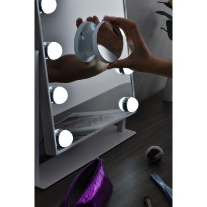 Immax 08984L - Miroir cosmétique LED à intensité variable MUST HAVE LED/12W/230V