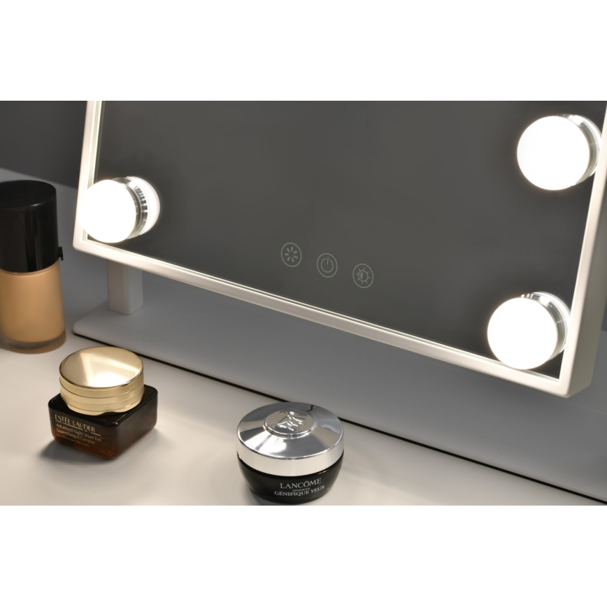 Immax 08984L - Miroir cosmétique LED à intensité variable MUST HAVE LED/12W/230V