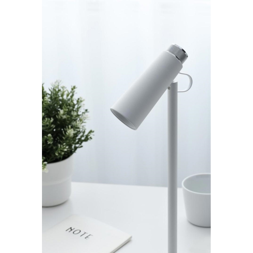 Lampe de table à intensité variable avec sans fil Qi charge TIT LED/12W/230V blanc