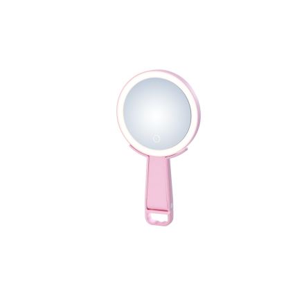 Immax 09102L - LED+CCT Miroir de maquillage dimmable SWEET LED/3W/5V rose
