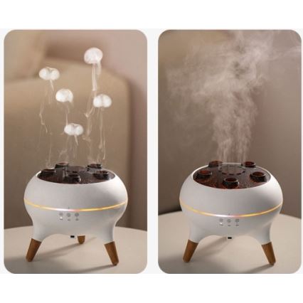 Immax 09104L - Diffuseur d'arômes et humidificateur d'air JELLYFISH LED/11W/5V