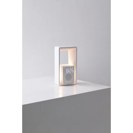 Lampe de table LED avec réveil et fonction de recharge CALM LED/3,5W/5V