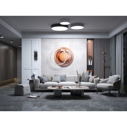 Immax NEO 07024L – Plafonnier à intensité variable RONDATE LED/25W/230V + télécommande Tuya