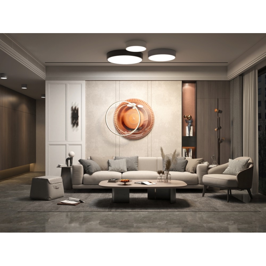 Immax NEO 07024L – Plafonnier à intensité variable RONDATE LED/25W/230V + télécommande Tuya
