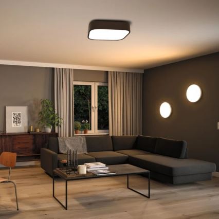 Immax NEO 07039L - Plafonnier à intensité variable RECUADRO LED/56W/230V + télécommande Tuya