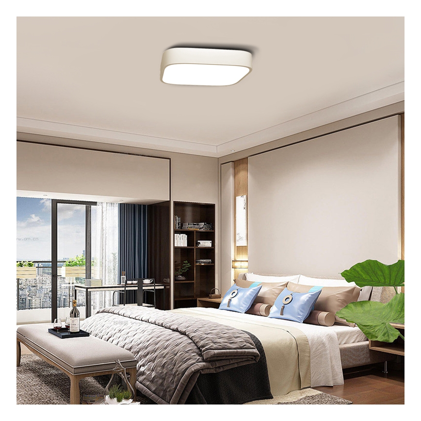 Immax NEO 07040L - Plafonnier LED à intensité variable RECUADRO LED/56W/230V + télécommande Tuya
