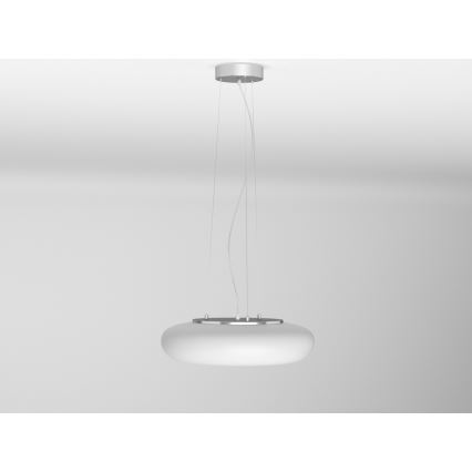 Immax NEO 07059L - Suspension filaire LED RGBW à intensité variable FUENTE 3xE27/8,5W/100-240V 40 cm + télécommande Tuya