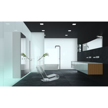 Immax NEO 07110K - Luminaire encastrable LED de salle de bain à intensité variable PRACTICO LED/24W/230V Tuya