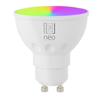 Immax NEO 07118B-2 - Spot mural extérieur LED RGB+CCT à intensité variable PARED 2xGU10/5,5W/230V Wi-Fi Tuya IP65