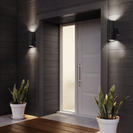 Immax NEO 07120B - Luminaire LED RVB à intensité variable PARED 2xGU10/9W/230V IP65 Tuya