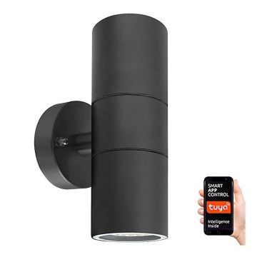 Immax NEO 07120B - Luminaire LED RVB à intensité variable PARED 2xGU10/9W/230V IP65 Tuya