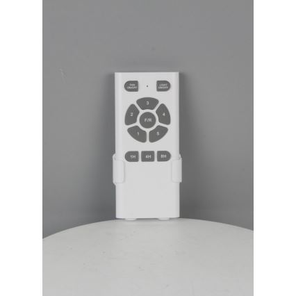 Immax NEO 07141-B - Ventilateur de plafond LED NEO LITE FRESCO LED/18W/230V Tuya Wi-Fi noir/marron+ télécommande