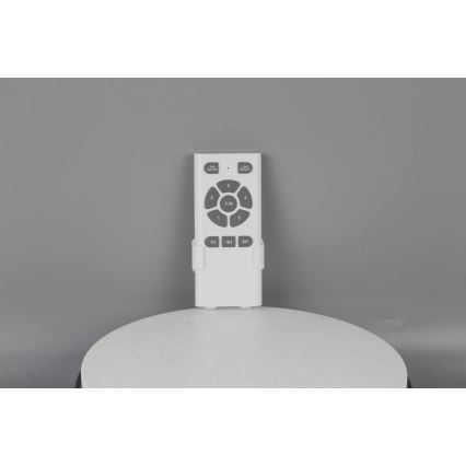 Immax NEO 07142-B - Ventilateur de plafond NEO LITE VENTO LED/18W/230V Tuya Wi-Fi noir/bois + télécommande