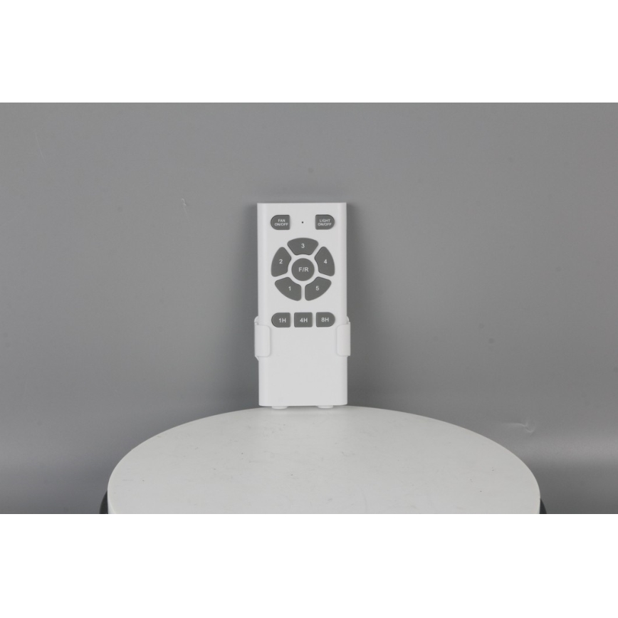 Immax NEO 07142-B - Ventilateur de plafond NEO LITE VENTO LED/18W/230V Tuya Wi-Fi noir/bois + télécommande