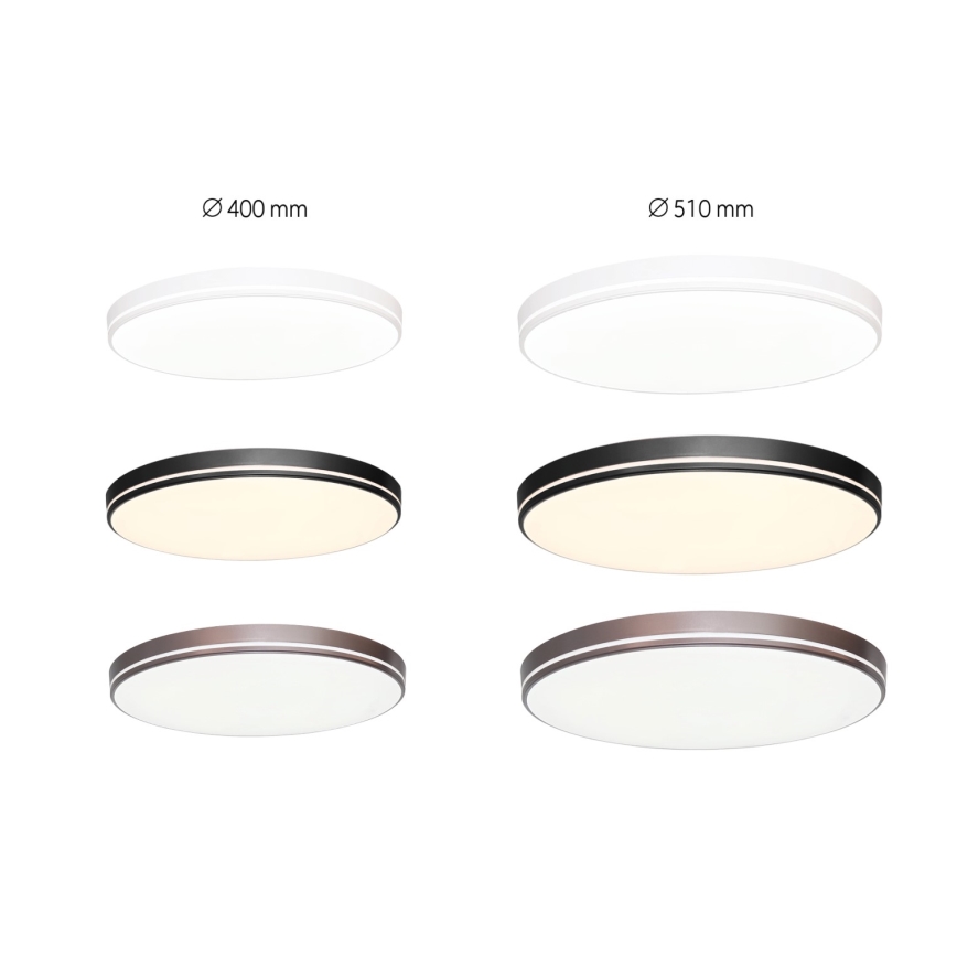 Immax NEO 07149-W51 - Plafonnier à intensité variable NEO LITE AREAS LED/48W/230V Tuya Wi-Fi blanc + télécommande