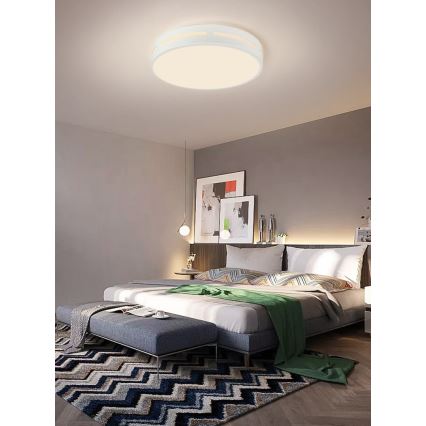 Immax NEO 07153-W50 - Plafonnier à intensité variable LED NEO LITE PERFECTO 48W/230V Wi-Fi Tuya + Télécommande