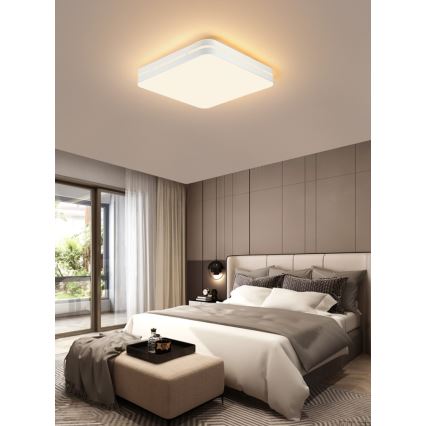 Immax NEO 07155-W30 - Plafonnier à intensité variable LED NEO LITE PERFECTO 24W/230V Wi-Fi Tuya + Télécommande