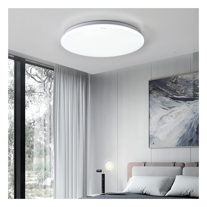 Immax NEO 07156-38 - Luminaire LED à intensité variable ANCORA LED/24W/230V 2700-6500K Wi-Fi +télécommande Tuya