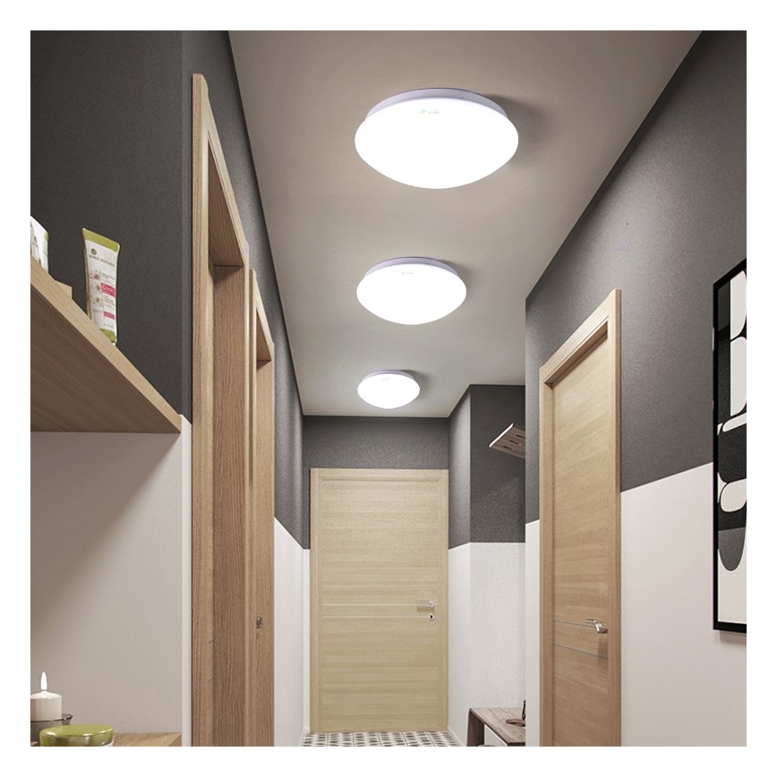 Immax NEO 07156-38 - Luminaire LED à intensité variable ANCORA LED/24W/230V 2700-6500K Wi-Fi +télécommande Tuya