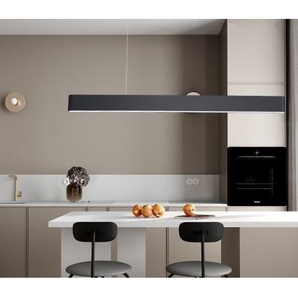 Immax NEO 07157-B120X - Suspension LED RGB+CCT à intensité variable MILANO LED/40W/230V Tuya noir