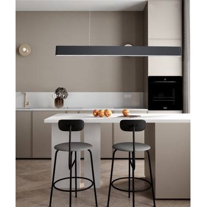 Immax NEO 07157-B120X - Suspension LED RGB+CCT à intensité variable MILANO LED/40W/230V Tuya noir