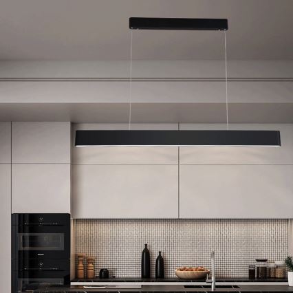 Immax NEO 07157-B120X - Suspension LED RGB+CCT à intensité variable MILANO LED/40W/230V Tuya noir