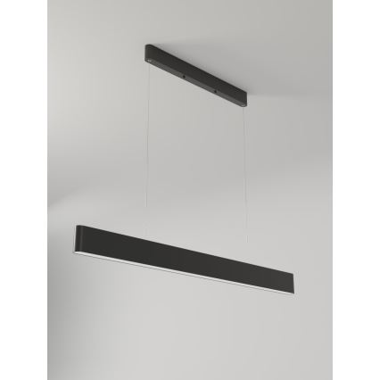 Immax NEO 07157-B120X - Suspension LED RGB+CCT à intensité variable MILANO LED/40W/230V Tuya noir