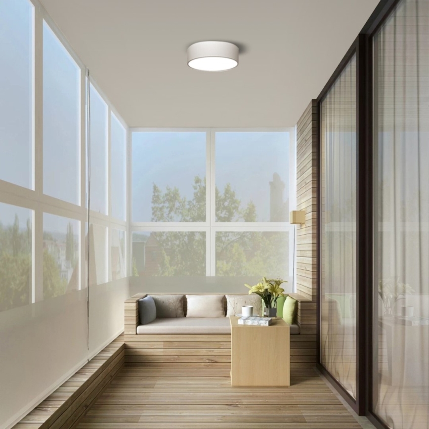 Immax NEO 07204L - Plafonnier à intensité variable RONDATE LED/18W/230V 3000-6000K blanc Tuya + télécommande