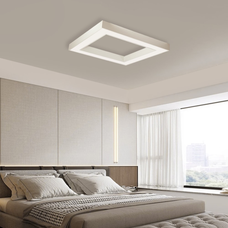 Immax NEO 07240L - Plafonnier à intensité variable CANTO LED/60W/230V 2700-6500K Tuya blanc
