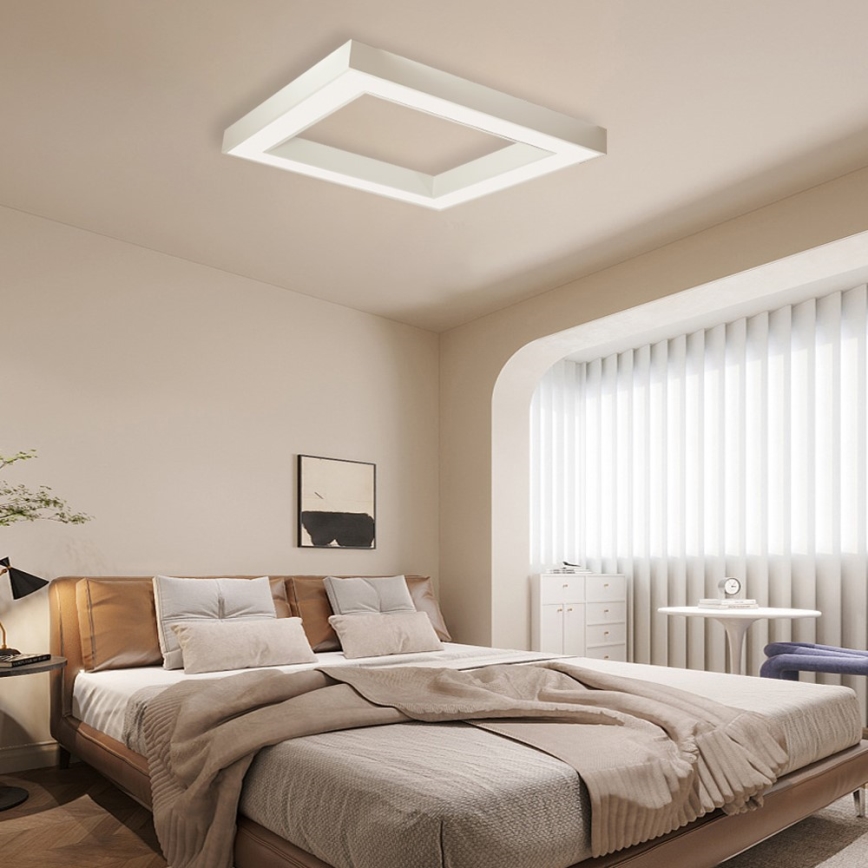 Immax NEO 07240L - Plafonnier à intensité variable CANTO LED/60W/230V 2700-6500K Tuya blanc