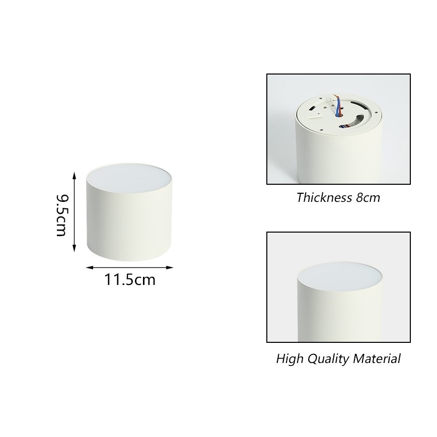 Immax NEO 07241L - Plafonnier LED dimmable RONDATE LED/18W/230V 11,5cm Wi-Fi Tuya