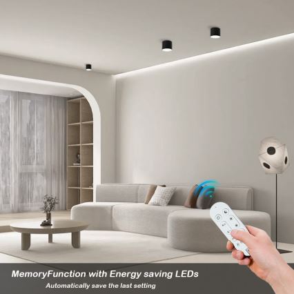 Immax NEO 07242L - Plafonnier LED dimmable RONDATE LED/18W/230V 11,5 cm Wi-Fi Tuya