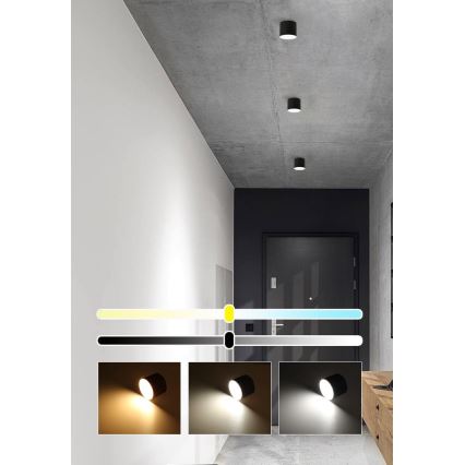Immax NEO 07242L - Plafonnier LED dimmable RONDATE LED/18W/230V 11,5 cm Wi-Fi Tuya