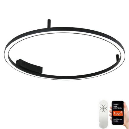 Immax NEO 07246-80 - Plafonnier à intensité variable FINO LED/55W/230V 80cm Tuya + télécommande