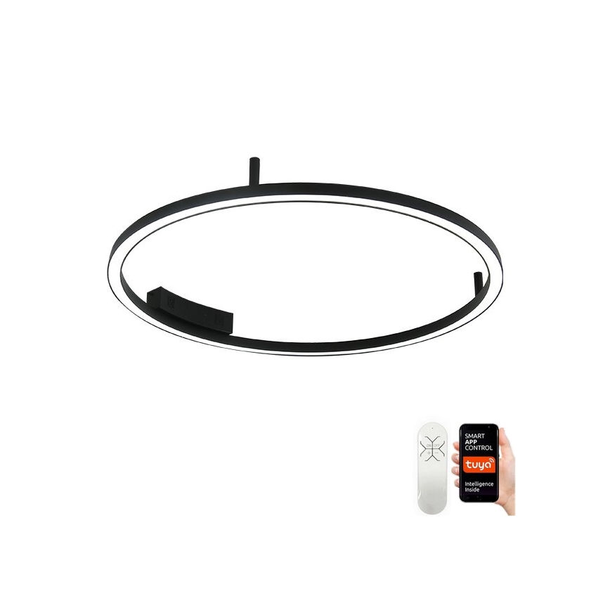 Immax NEO 07246-80 - Plafonnier à intensité variable FINO LED/55W/230V 80cm Tuya + télécommande