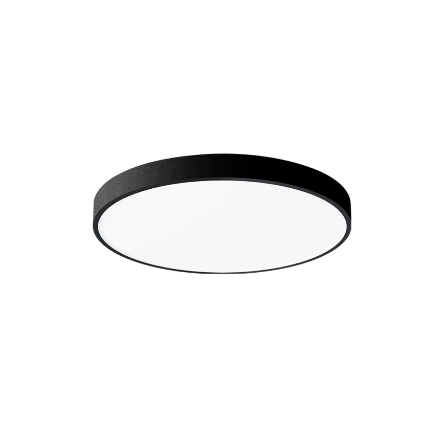 Immax NEO 07248L - Plafonnier à intensité variable NEO LITE SEMPLICI LED/36W/230V 3000-6000K Wi-Fi Tuya noir + télécommande