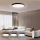 Immax NEO 07250L - Plafonnier à intensité variable NEO LITE SEMPLICI LED/60W/230V 3000-6000K Wi-Fi Tuya noir + Télécommande