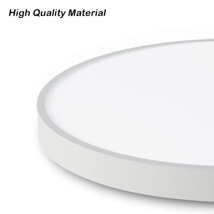 Immax NEO 07251L - Plafonnier à intensité variable NEO LITE SEMPLICI LED/36W/230V 3000-6000K Wi-Fi Tuya blanc + télécommande