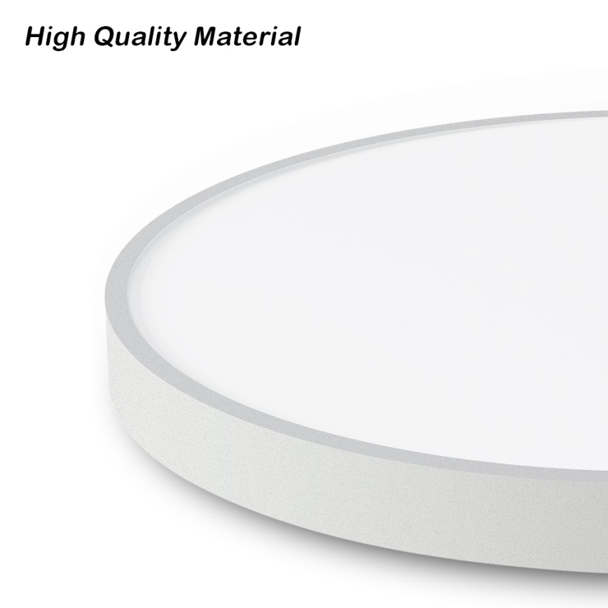 Immax NEO 07252L - Plafonnier à intensité variable NEO LITE SEMPLICI LED/48W/230V 3000-6000K Wi-Fi Tuya blanc + télécommande
