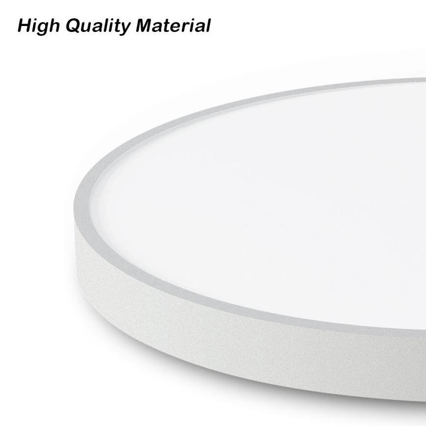Immax NEO 07253L - Plafonnier à intensité variable NEO LITE SEMPLICI LED/60W/230V 3000-6000K Wi-Fi Tuya blanc + télécommande